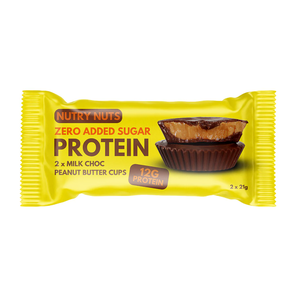 Nutry Nuts Proteinové košíčky Mléčná čokoláda s arašídovým máslem 2x21g