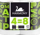 Harmony Compact toaletní papír 3vrstvý, 4 ks
