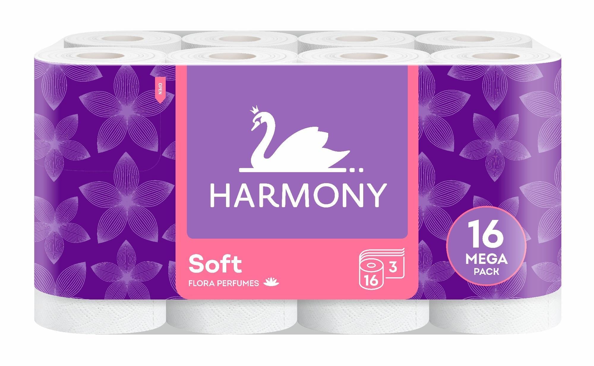 Harmony Soft Flora toaletní papír 3vrstvý