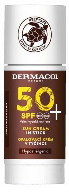 Dermacol Sun Voděodolný krém v tyčince na opalování SPF 50+