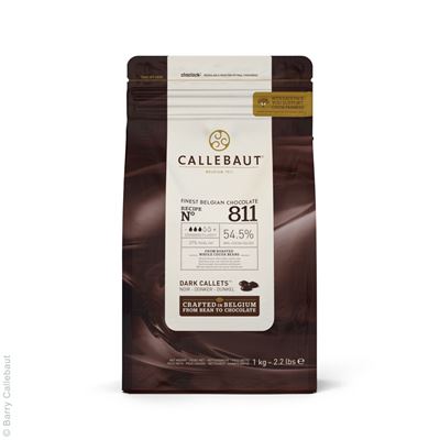 CALLEBAUT Čokoláda hořká 1 kg