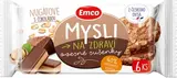 Emco Ovesné sušenky nugátové s čokoládou