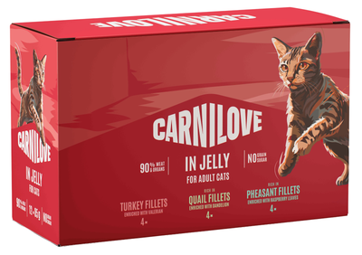 Carnilove Pouch Jelly Multipack 12x85 g pro kočky
