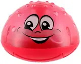 Teddies Hračka do vody Fontánka stříkací plast, 10 cm, červená