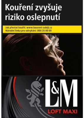 L&M LOFT MAXI True Black SLI 38´s