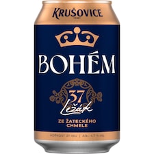 Krušovice Bohém pivo ležák světlý 0,33l
