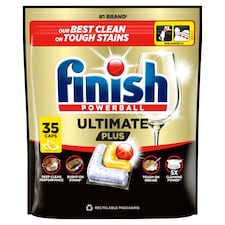 Finish Ultimate Plus kapsle do myčky nádobí - Lemon 35 ks