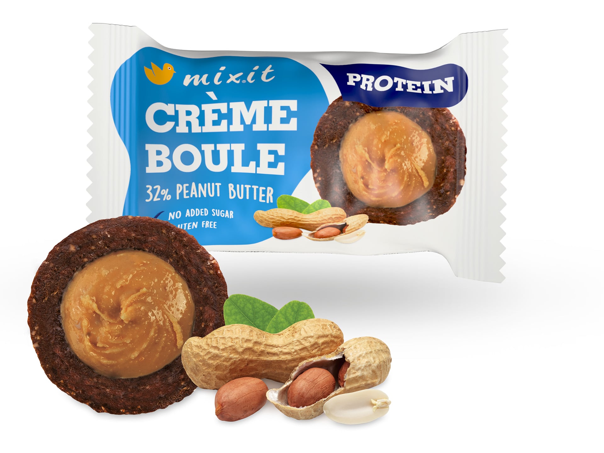 Mixit Proteinová Crème boule peanut butter