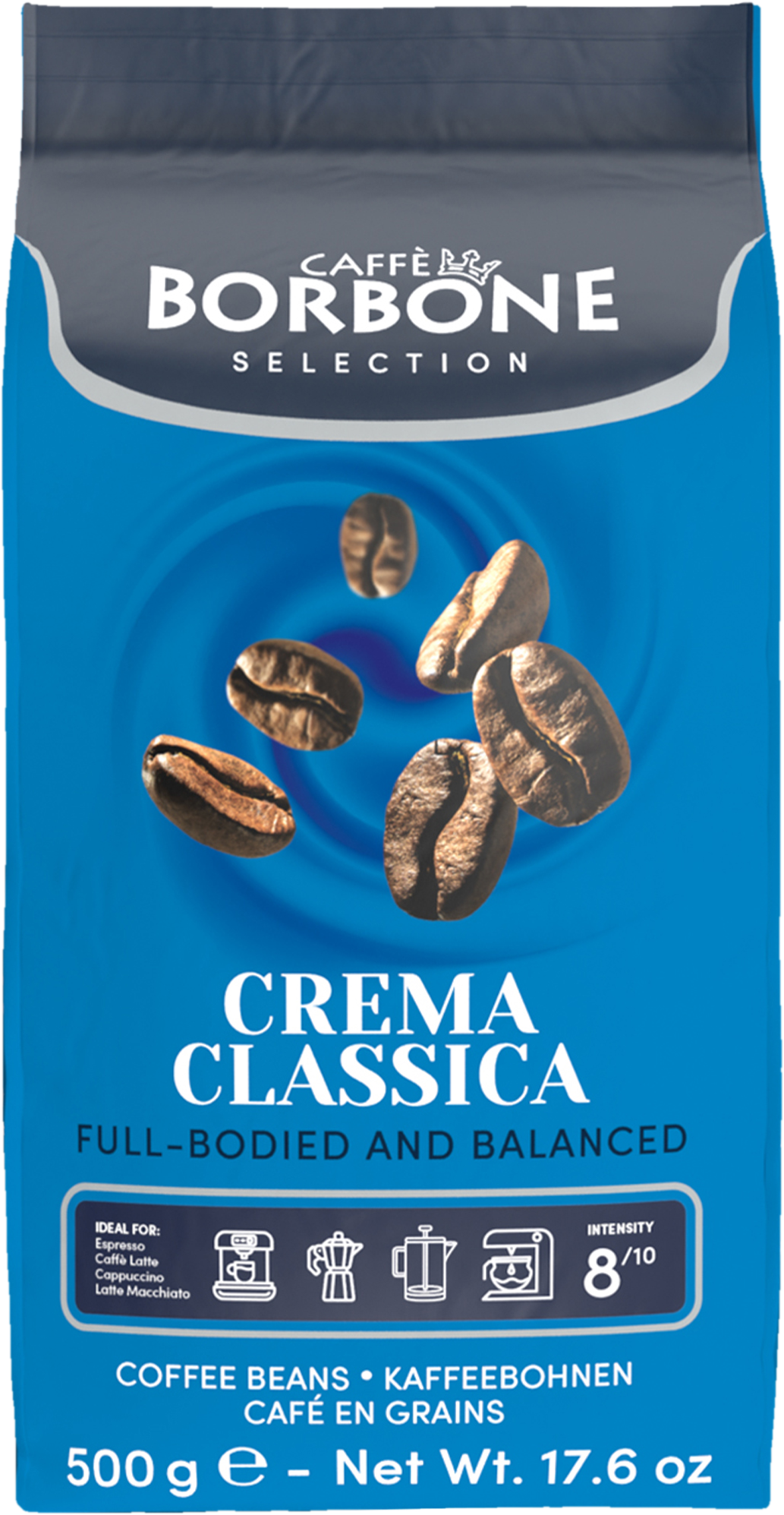 Borbone Caffé Crema Classico zrnková káva