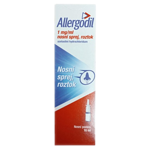 ALLERGODIL 1MG/ML Nosní sprej, roztok 1X10ML
