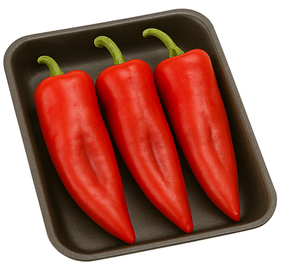 Paprika červená kapie, vanička
