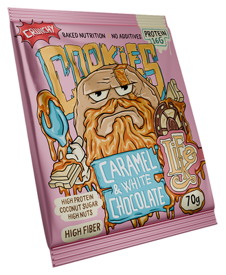 LifeLike Cookies Caramel & White Chocolate