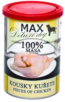 Sokol Falco MAX kousky kuřete, konzerva pro psy