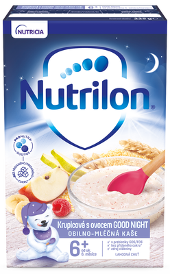 Nutrilon Pronutra® Krupicová kaše s ovocem Good Night 6+