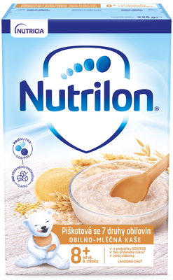 Nutrilon Pronutra® Piškotová kaše se 7 druhy obilovin 8+