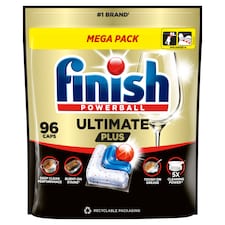 Finish Ultimate Plus kapsle do myčky nádobí - Fresh 96 ks