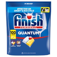 Finish Quantum kapsle do myčky nádobí - Lemon 100 ks