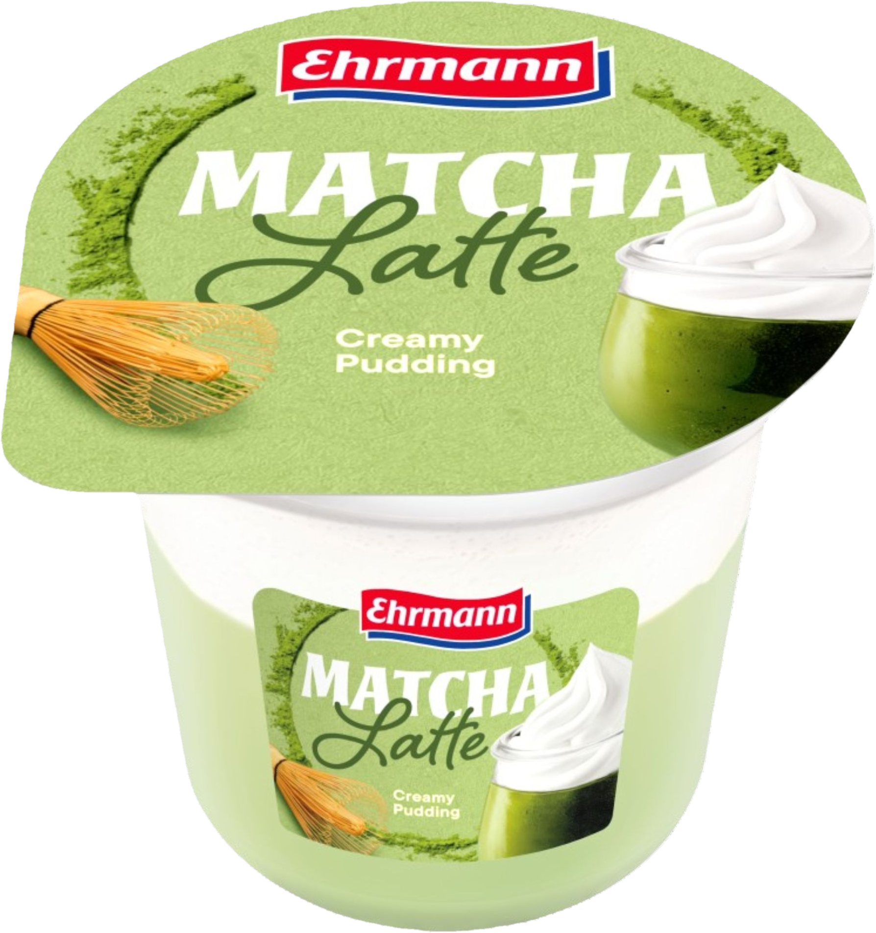 Ehrmann Matcha latte krémový puding