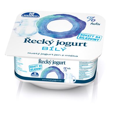 Řecký jogurt 0 % bilý chlaz. 12 x 140 g