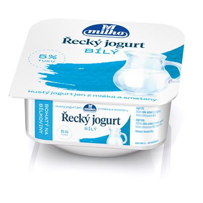 Řecký jogurt 0 % bílý chlaz. 12 x 140 g