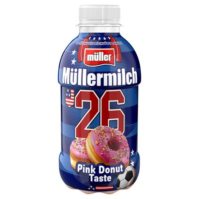 Müllermilch mléčný nápoj Pink Donut chlaz. 400 g