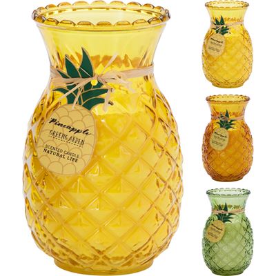 Koopman Vonná svíčka ananas 12 x 19,5 cm 1 ks