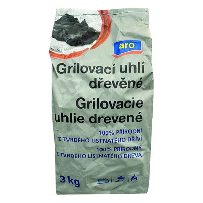 aro Dřevěné uhlí 3 kg