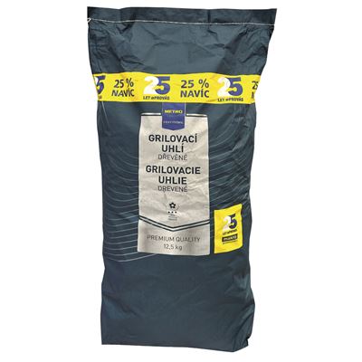 METRO PROFESSIONAL Dřevěné uhlí 12,5 kg