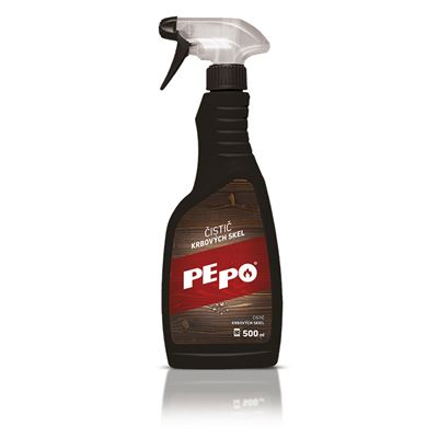 PE-PO Čistič krbových skel 500 ml