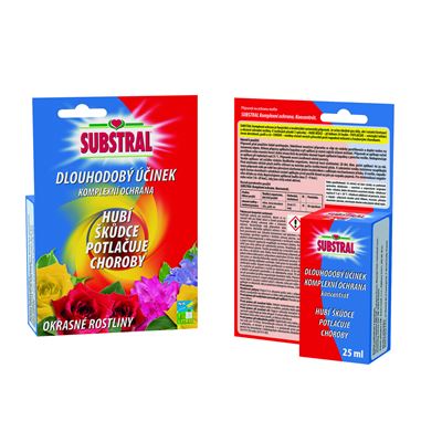 Komplexní ochrana okrasné rostliny 2v1 Substral (koncentrát) 25ml 1 ks