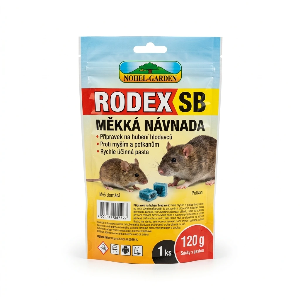 NOHEL-GARDEN Rodex SB Měkká návnada 120 g