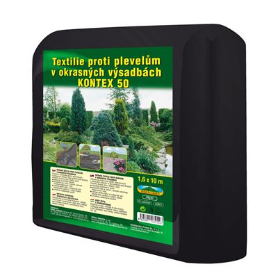 NOHEL-GARDEN Textilie proti plevelům v okrasných výsadbách 1,6 x 10 m/mulč/1 ks