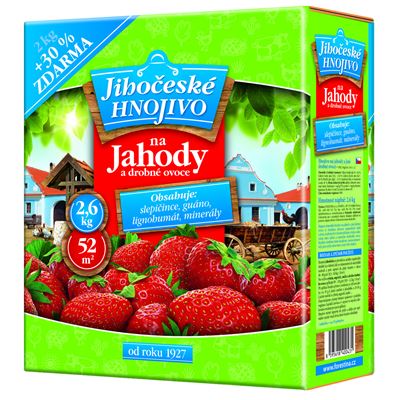 NOHEL-GARDEN Jihočeské hnojivo na jahody a drobné ovoce 2 kg+30% 1 ks