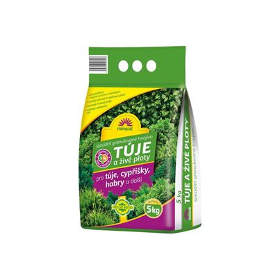 Hnojivo na túje a živé ploty 5 kg 1 ks