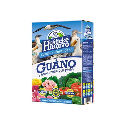 NOHEL-GARDEN Hoštické Guáno trus mořských ptáků 1 kg