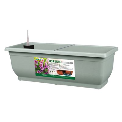 NOHEL-GARDEN Truhlík samozavlažovací TORENIE MODERN 50 cm světle zelený 1 ks