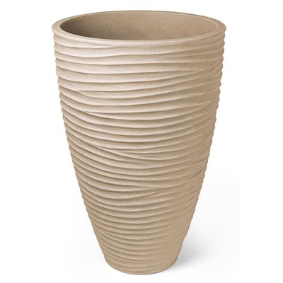 NOHEL-GARDEN Obal na květník SYLT 40 x 60 cm plastový béžový 1 ks