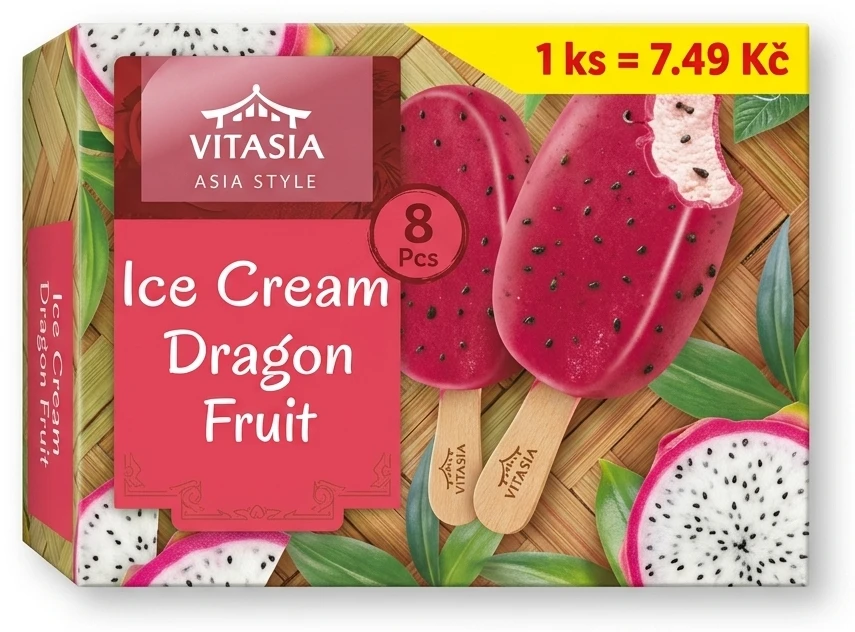 Vitasia Zmrzlina dračí ovoce
