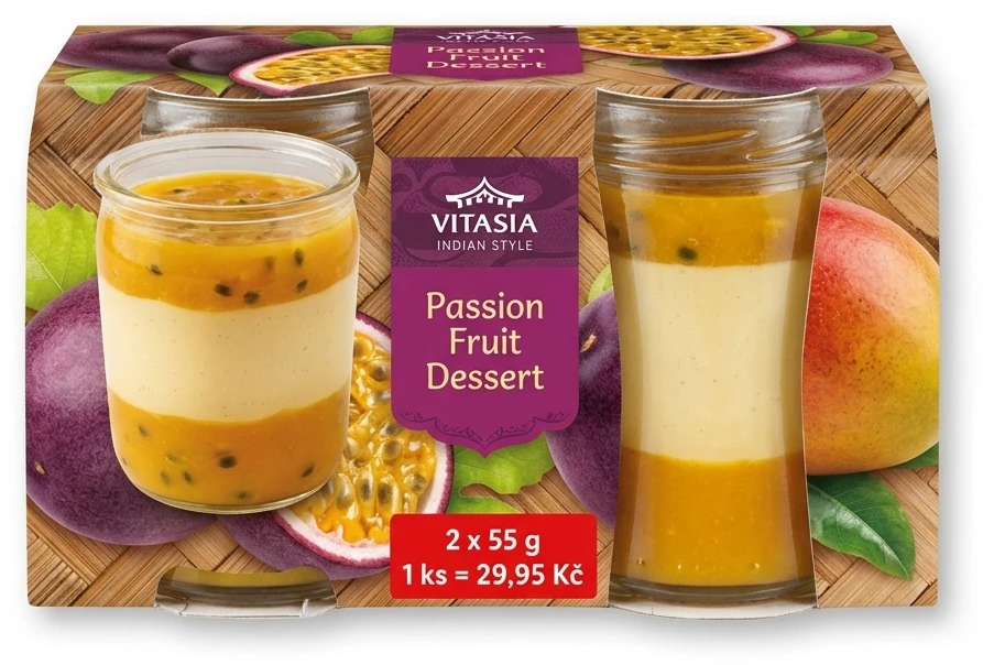 VITASIA Dezerty ve skleničce