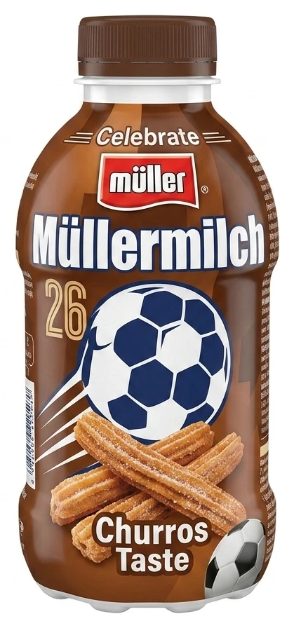 MÜLLER Müllermilch fotbalová edice