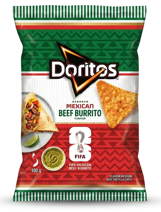 Doritos Mexican Beef Burrito