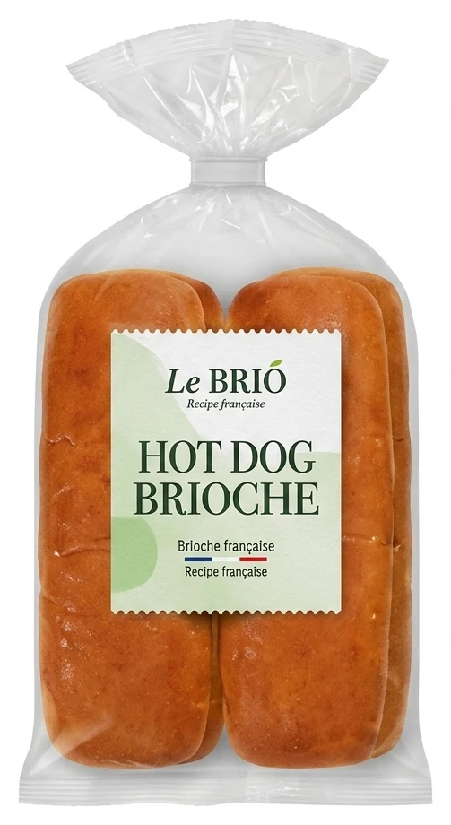 LE BRIO Hot Dog briošky