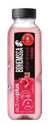 Bohemsca Active Plus vitamínová voda Malina