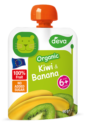 Deva BIO kapsička kiwi a  banán