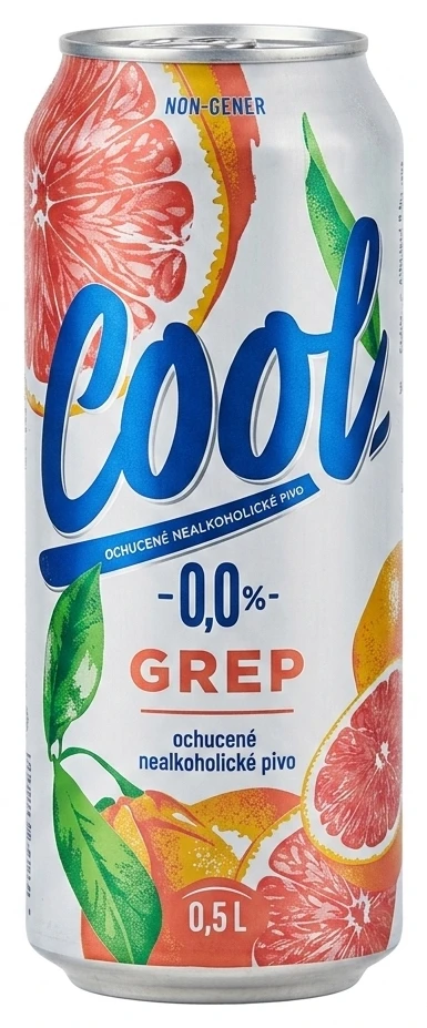 Cool ochucené nealkoholické pivo