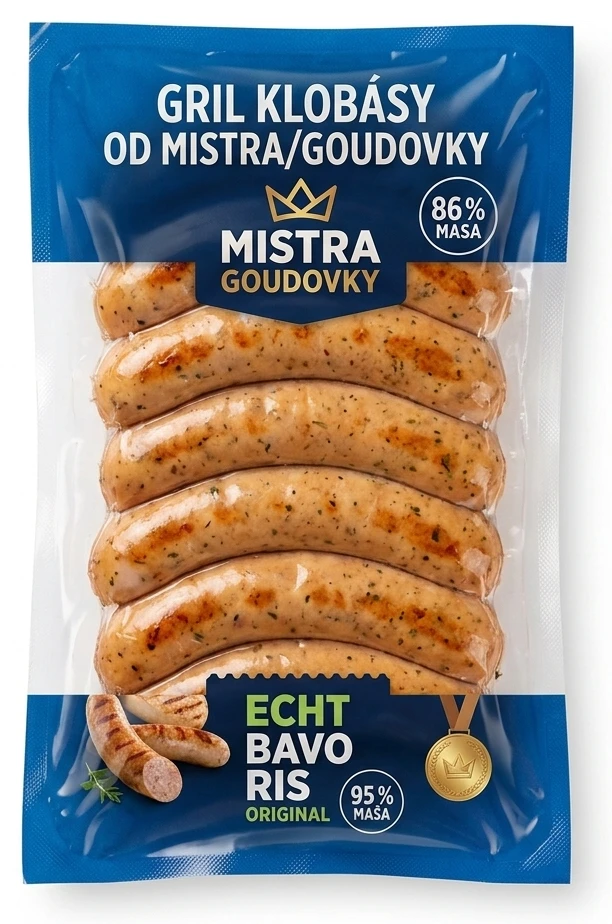 Gril klobásy od Mistra/Goudovky