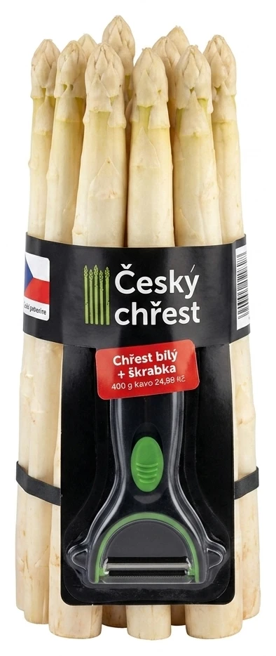 Chřest bílý + škrabka