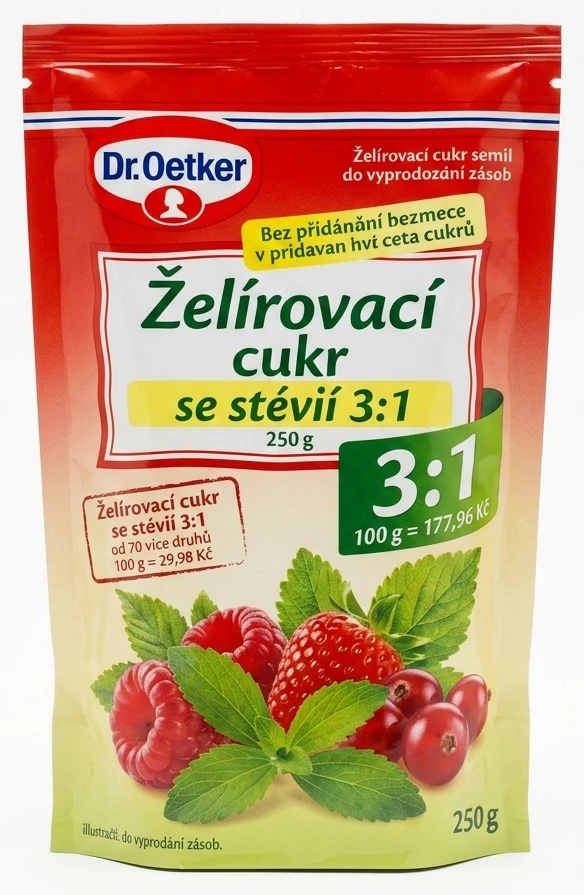 Dr. Oetker Želírovací cukr se stévií 3:1