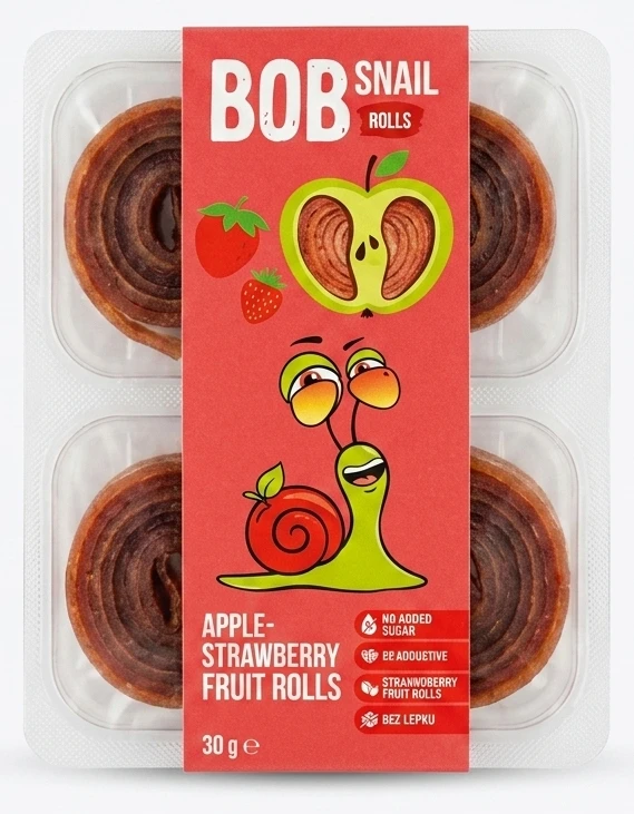 ŠNEK BOB Ovocné rolky