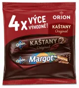 ORION Kaštany/Margot Čokoládové tyčinky